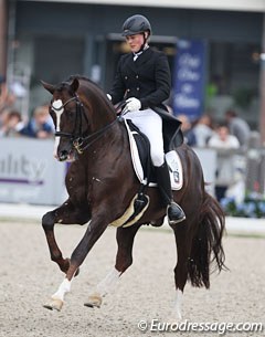 Lisa Lindner on Quotenkonig (by Quaterback x Furst Piccolo)