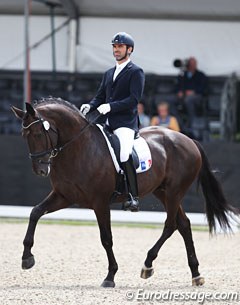 Arnaud Serre on the Lusitano cross bred Addict de Massa (by San Amour x Maestro)