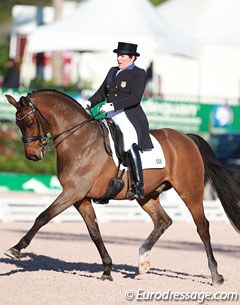 Shelly Francis and Doktor at the 2016 CDI Wellington :: Photo © Astrid Appels