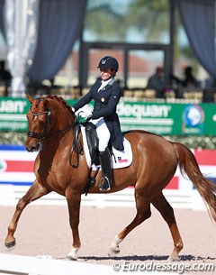 Virginia Yarur Ready and Finn at the 2016 CDI Wellington :: Photo © Astrid Appels