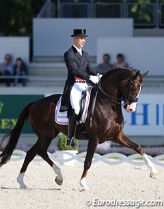 Daniel Bachmann Andersen and Don Olymbrio L at the 2017 CDIO Aachen :: Photo © Astrid Appels