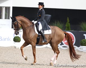 Beatriz Ferrer-Salat on the beautiful Delgado: always soft and consistent in the bridle