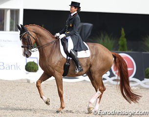 Beatriz Ferrer-Salat and Delgado at the 2017 CDIO Aachen :: Photo © Astrid Appels