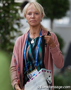 American 5* judge Anne Gribbons at the 2017 CDIO Aachen :: Photo © Astrid Appels