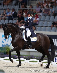 Malin Nilsson and Bon-Ami at the 2017 CDIO Aachen :: Photo © Astrid Appels