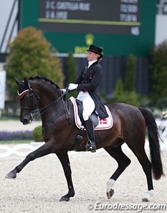 Agnete Kirk Thinggaard has a barn full of top horses but with Jojo AZ she has that special connection and the Hungarian warmblood seems to be like red wine: better with age!