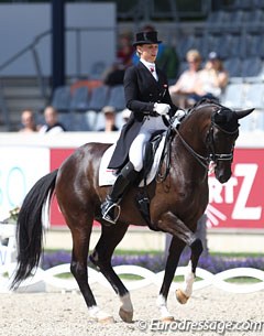 Karoline Valenta and Diego at the 2017 CDIO Aachen :: Photo © Astrid Appels