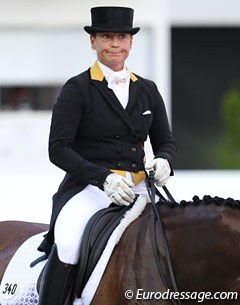 Isabell Werth never hides her feelings after each ride. Not her day with Emilio in Aachen