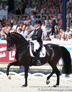 Isabell Werth and Weihegold at the 2017 CDIO Aachen :: Photo © Astrid Appels