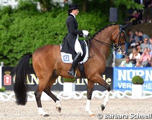 Lisa Maria Klössinger and Daktari in the Under 25 GP class