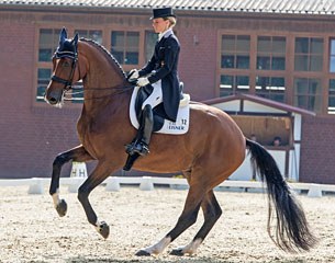 Helen Langehanenberg and Suppenkasper at the 2017 CDI Cappeln :: Photo © Michael Rzepa
