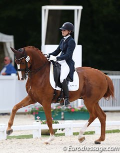 Perrine Carlier on Gracieux van het Lindenhof