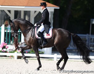 Danish Anders Dahl and Selten HW (by Sandro Hit x Hohenstein) keep reaching new heights. They pulled the Danish team to a fourth place in the Nations' Cup