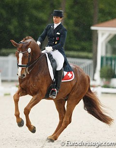 Swiss Antonella Joannou on Dandy de la Roche