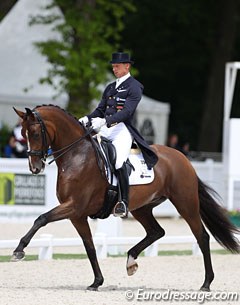 Patrik Kittel on the gorgeous Swiss warmblood mare Well Done de la Roche CMF