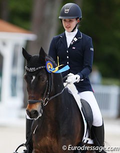 Anya Kolleth and SL Lucci at the 2017 CDIO Compiegne :: Photo © Astrid Appels