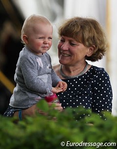 Helen Langehanenberg's mom with Helen's daughter