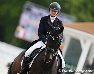 French Delphine Mulliez and the 13-year old Dutch bred mare Zaphire (by Flemmingh x Contango)