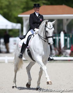 Mai Tofte Olesen's Rustique might not be the most spectacular mover but the pair is always good for beautiful, classical riding