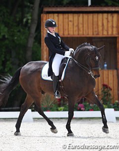 Evelina Soderstrom on Weihenstephaner at the 2017 CDIO Compiegne :: Photo © Astrid Appels