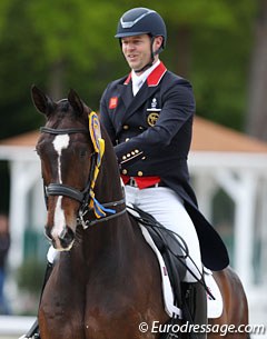 Spencer Wilton and Super Nova at the 2017 CDIO Compiegne :: Photo © Astrid Appels