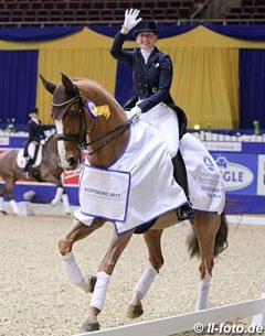 Anabel Balkenhol and Dablino at the 2017 CDI Dortmund :: Phoot © LL-foto