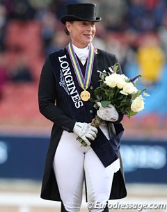 Isabell Werth is the 2017 European Dressage Champion :: Photo © Astrid Appels