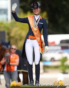 Daphne van Peperstraten wins kur gold