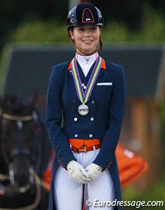 Daphne van Peperstraten wins silver