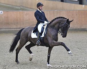 Severo Jurado Lopez and Deep Impact at the 2017 CDN Esbjerg :: Photo © Ridehesten