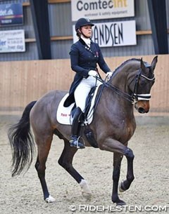 Anna Kasprzak and Rock Star at the 2017 CDN Esbjerg :: Photo © Ridehesten