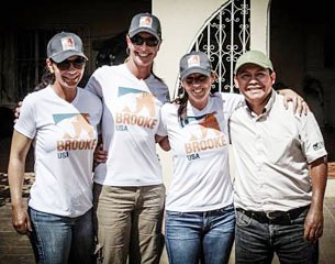 Brock, Tate and Perry on their Brooke trip in Guatemala :: Photo © Brooke USA