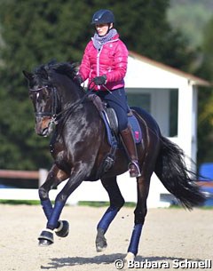 Anabel Balkenhol schooling Heuberger