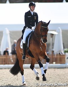 Sönke Rothenberger warming up Cosmo