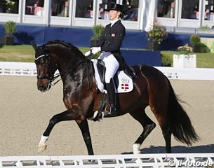 Agnete Kirk Thinggaard and Atterupgaards Orthilia at the 2017 CDI Hagen :: Photo © LL-foto