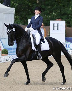 Tatiana Kosterina and Diavolessa at the 2017 CDI Hamburg :: Photo © LL-foto