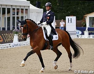 Portuguese Pedro Luiz Pavao on D'Artagnan, who was previously competed by Australian William Matthew