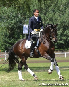 Nuno Palma e Santos on Sidney Bay at the 2017 Trakehner Championships :: Photo © Stephan Bischoff
