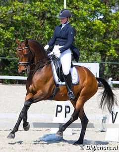 Carlijn Vaessen and Fossbury :: Photo © Digishots