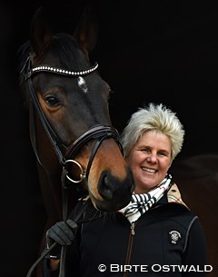 Uta Gräf and her new Grand Prix horse Stern :: Photo © Birte Ostwald