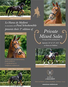 Le Haras de Malleret's Elite Private Sales Weekend on 16 - 17 September 2017