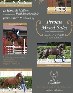 Haras de Malleret's Private Sales Weekend on 16 - 17 September 2017