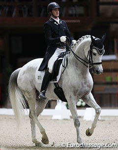 Luxembourg's Gaston Chelius is back at Grand Prix with the young, 9-year old Belgian warmblood Quicksilver (by Quaterback x Ramiro's Bube), which he also competed at the 2014 World Young Horse Championships in Verden