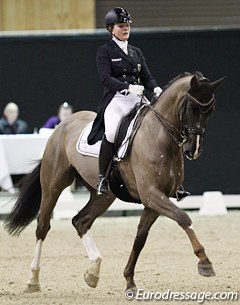 Florine Kienbaum and Dorincourt at the 2017 CDI Lier :: Photo © Astrid Appels