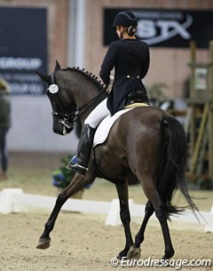 Russian Tatyana Kosterina on the Hanoverian mare Diavolessa (by Don Frederico x Londonderry)