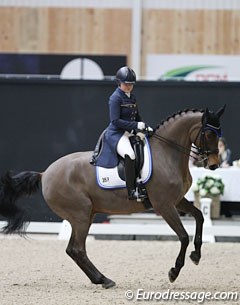 Finland's Niina Nilosaari followed her coach Emile Faurie to Lier to compete her Finnish bred Kom Ragdoll (by Playboy x Tolstoy)