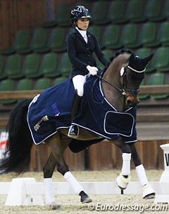 Gemma Owen and Der Kleine Lord at the 2017 CDI Lier :: Photo © Astrid Appels