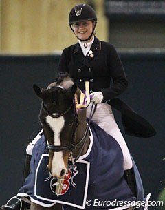 Lana Raumanns and Feodor at the 2017 CDI Lier :: Photo © Astrid Appels