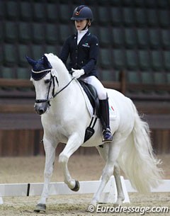 Micky Schelstraete on Elin's Noncisdador :: Photo © Astrid Appels