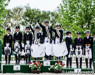 The Italian team wins the CDIO for Junior Riders